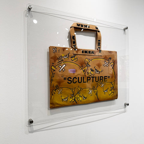 JC Rivera - Chase The Bag - The Bear Champ art for sale - Artist Replete