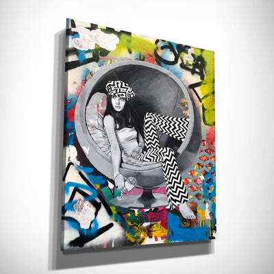 American Girl with Chevron