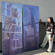 Mirror Image of the City NO28 - Lixian Cai - Artist artist - Chicago art - Asian Art - Artist Replete