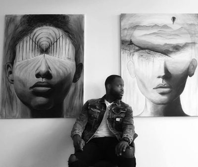 Adonte Clark Captures Subconscious Thoughts Within Stunning Works of Art