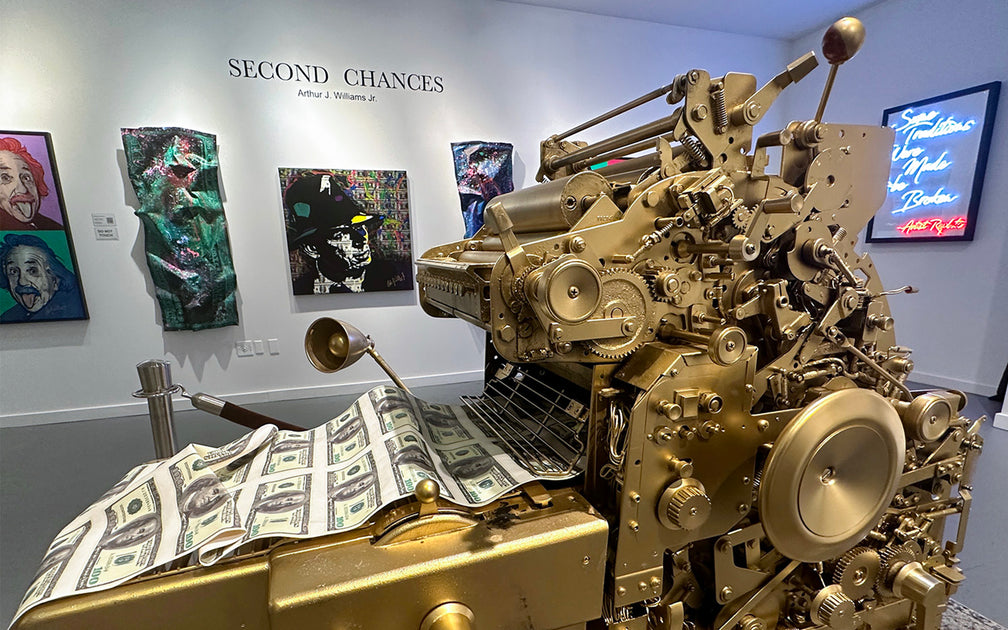 ON VIEW IN AUGUST: Ex-Counterfeiter Turned Artist Exhibits His Most Da ...