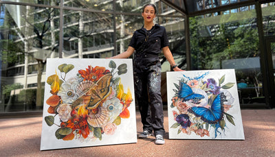 Meet Samantha DeCarlo: A Chicago Artist Making Vivid Works Inspired by Nature