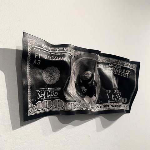Arthur J. Williams Jr. art for sale - Crumpled Bills