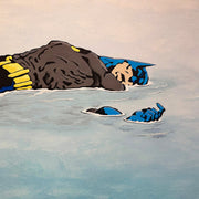 Batman Artwork by Chicago artist E.LEE - Cast Away - Chicago art gallery - Artist Replete
