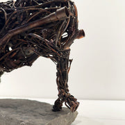 Chris Hynes - Bison sculpture - Bison artwork 