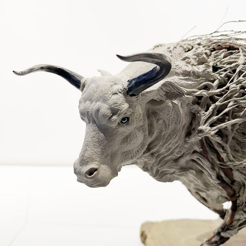 Artist Chris Hynes - Bull sculpture, Lamborghini art