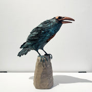 Crow Art by French artist Virginie Gribouilli