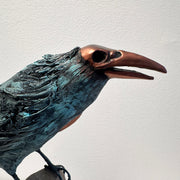 Crow Art by French artist Virginie Gribouilli