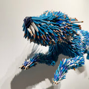 Dog made of Pencils from artsit Federico Uribe - Federico Uribe - Pencil Art - Chicago art gallery