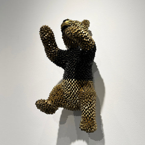 Federico Uribe art for sale - Baby Bear - Chicago art gallery - Artist Replete