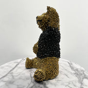 Federico Uribe art for sale - Bullet shell artwork - Waving cub - Chicago art gallery - Artist Replete