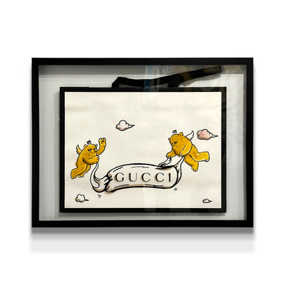 Gucci Gang by JC Rivera - The Bear Champ - Chicago artist - Artist Replete