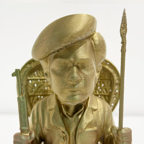 Huey P. Newton Sculpture by Roger J. Carter 