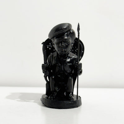 Huey P. Newton Sculpture by Roger J. Carter 
