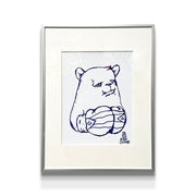 JC Rivera - Puerto Rican Bear Sketch - The Bear Champ 