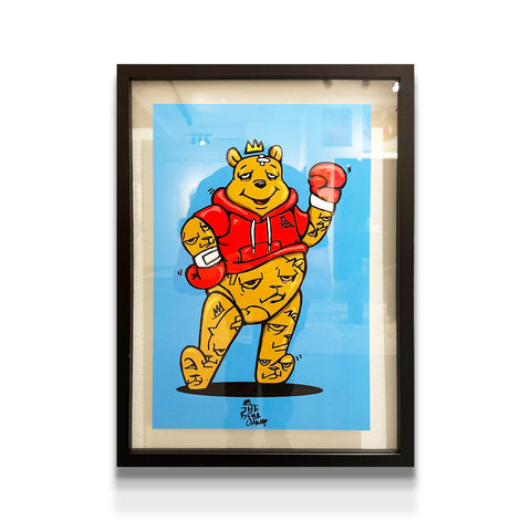 JC Rivera, Honey Champ print, The Bear Champ - Chicago artist