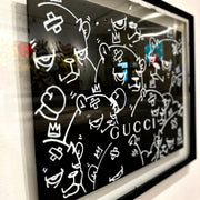 JC Rivera artwork for sale - Gucci Art - The Bear Champ 