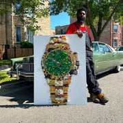 Lego Watch - Chicago artist Roger J. Carter - Chicago art gallery 