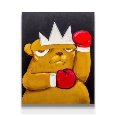 Not Ready by JC Rivera - The Bear Champ - Chicago artist - Artist Replete
