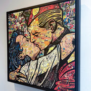 Operatic Kiss by New York artist - Joseph Mayernik  - Hero Collage 