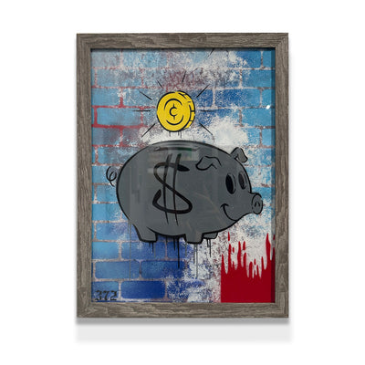 Piggbank Art - Chicago artist - Trip One - Chicago gallery  copy