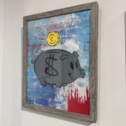 Piggbank Art - Chicago artist - Trip One - Chicago gallery  copy