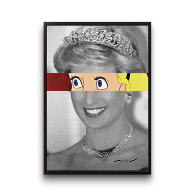 Princess Diana art by Rui Pinto - Pop Art - Chicago gallery Artist Replete