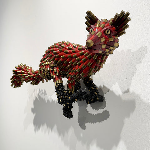 Running Red Fox II - Federico Uribe art - Artist Federico Uribe