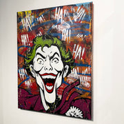 The Last Laugh, Joker Artwork by Trip One - Chicago art gallery - Artist Replete