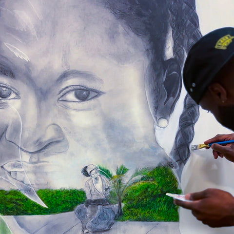 Adonte Clark - Chicago artist - Black emerging artist - Artist Replete