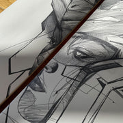 Chicago artist Rawooh - Skate Deck Set - Gundam - Artist Replete