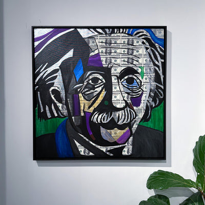 Einstein, Picasso by Arthur J. Williams Jr - Chicago artist - Artist Replete