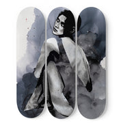 Facade by Chicago artist Jenny Vyas - Deck Sets For Home - Chicago artist - Skateboard Art