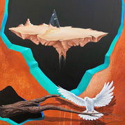 Land of the Lost by Phoenix artist Wij - Wij art for sale