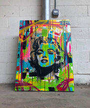 Marilyn Monroe artwork - by Chicago artist Trip one and Wij... / Chicago art gallery online