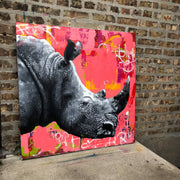 Natural Disaster by Chicago artist Mark Cesarik - White Rhino art - Artist Replete